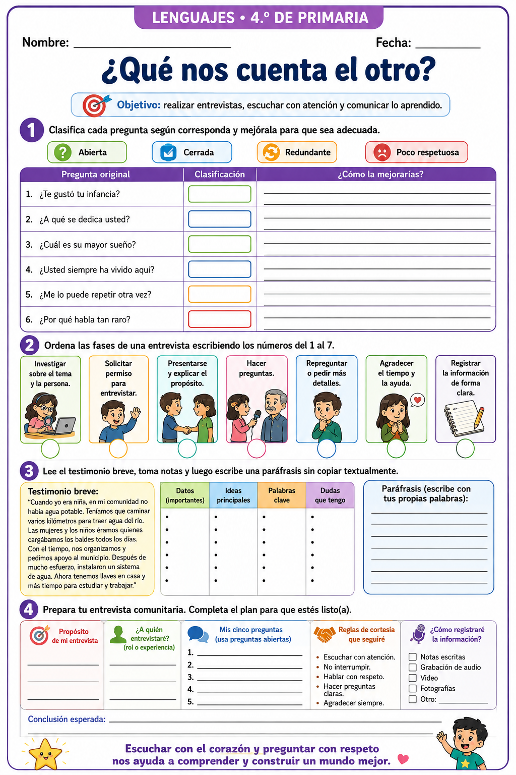 Fichas de trabajo PRIMARIA 1° a 6° Grado | TODOS LOS PROYECTOS (IMPRIMIBLES) 9 Fichas de trabajo PRIMARIA 1° a 6° Grado | TODOS LOS PROYECTOS (IMPRIMIBLES) - Image 9