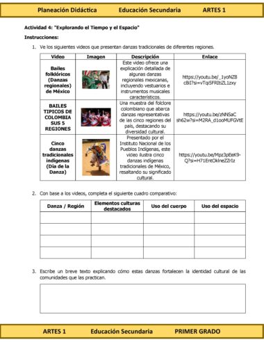 Programa Analítico Anual ARTES 1, Secundaria 1º (Ciclo Escolar 2025 – 2026) - Image 22