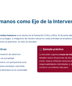 22 Derechos Humanos como Eje de la Intervencion Docente