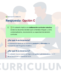 Guía de Estudio HORAS ADICIONALES HISTORIA Educación Secundaria- USICAMM 2026 - 2027 + (Simulador 90 Reactivos) 35 Una pantalla digital de preguntas muestra la respuesta correcta,