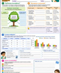 Fichas de trabajo PRIMARIA 5° Grado TODOS LOS PROYECTOS (IMPRIMIBLES) 29 22 detectives sociales