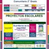 Planeación (Proyectos de Junio) Segundo Grado Primaria NEM 2026 14 Un cartel de una escuela española titulado