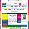 Planeación de Mayo Segundo Grado de Primaria 2026 NEM 11 Colorido cartel educativo para un proyecto de aula de segundo grado titulado