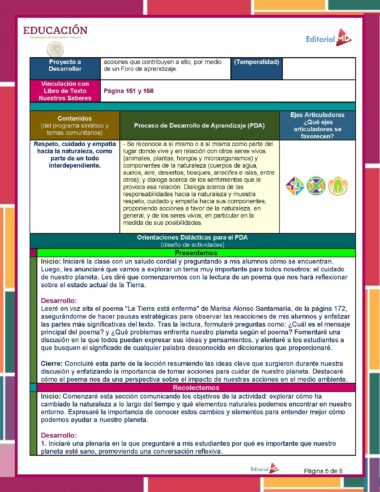 2° Primaria Etica Naturaleza Abril Pagina 5