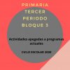 Paquete Planeación 2° grado Primaria Tercer Periodo