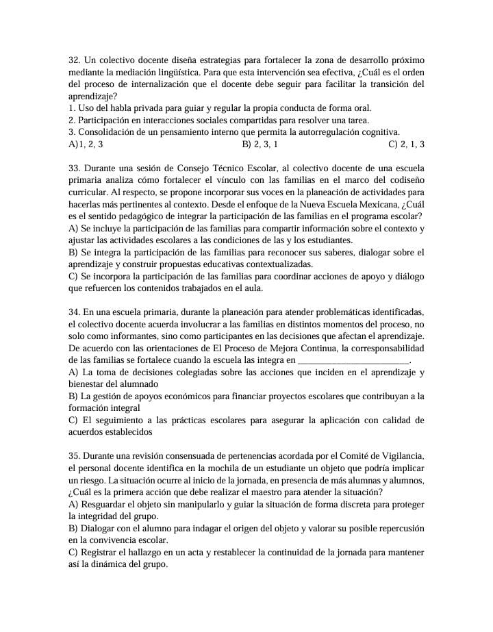 EXAMEN DE ADMISION DOCENTE EN LA EDUCACION BASICA NIVEL PRIMARIA 2026 3 EXAMEN DE ADMISION DOCENTE EN LA EDUCACION BASICA NIVEL PRIMARIA 2026 - Image 3