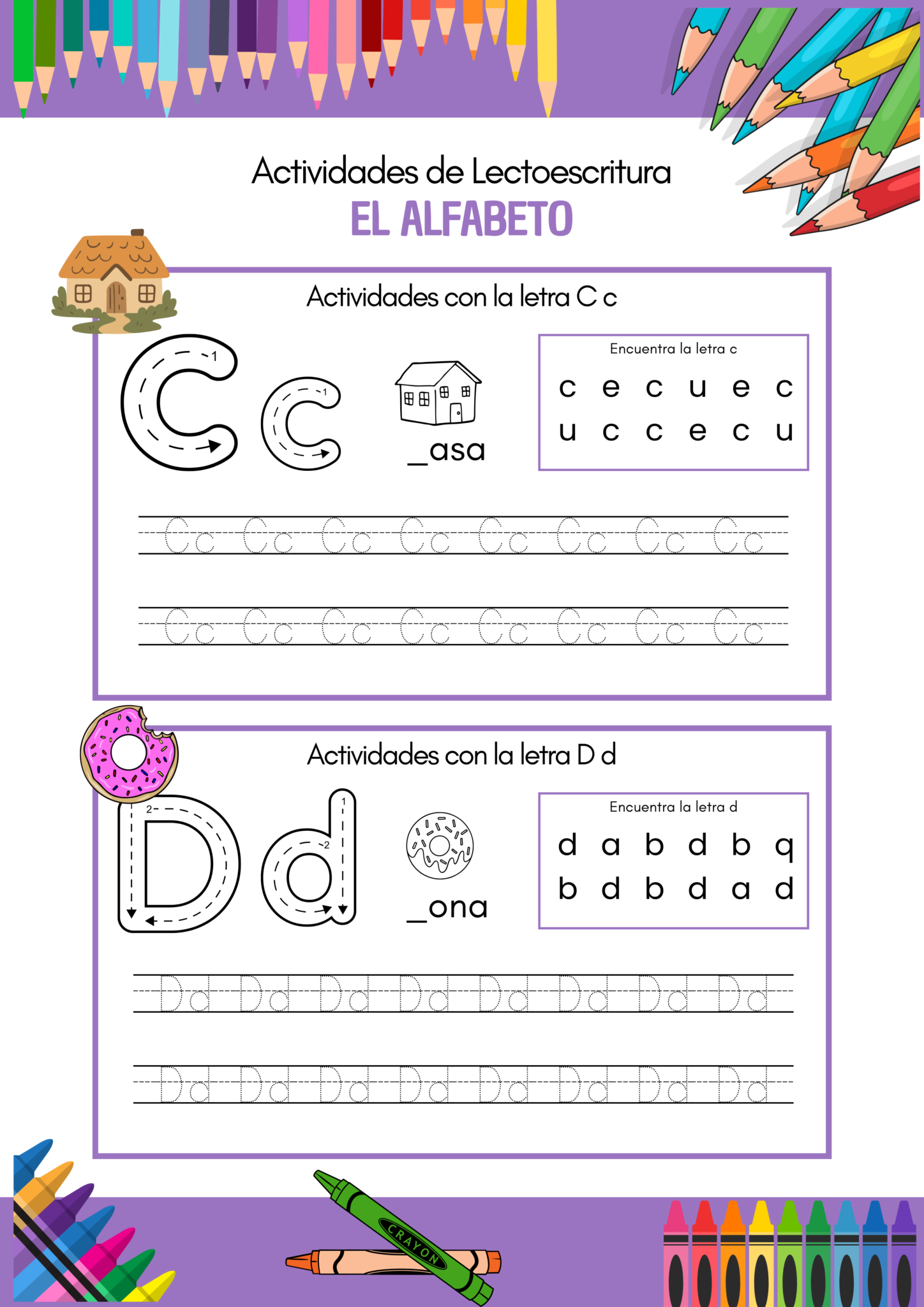 Aprende de forma divertida a escribir el abecedario 1 3 Aprende de forma divertida a escribir el abecedario 1 - Image 3
