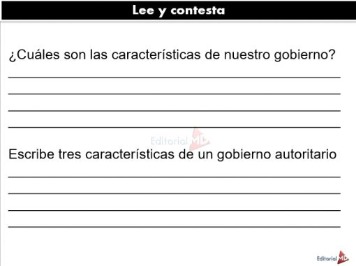 Actividades de democracia