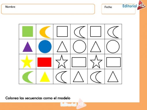 Actividades de formas y textura