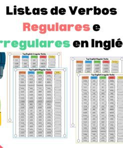 Listas de Verbos Regulares e Irregulares en Inglés