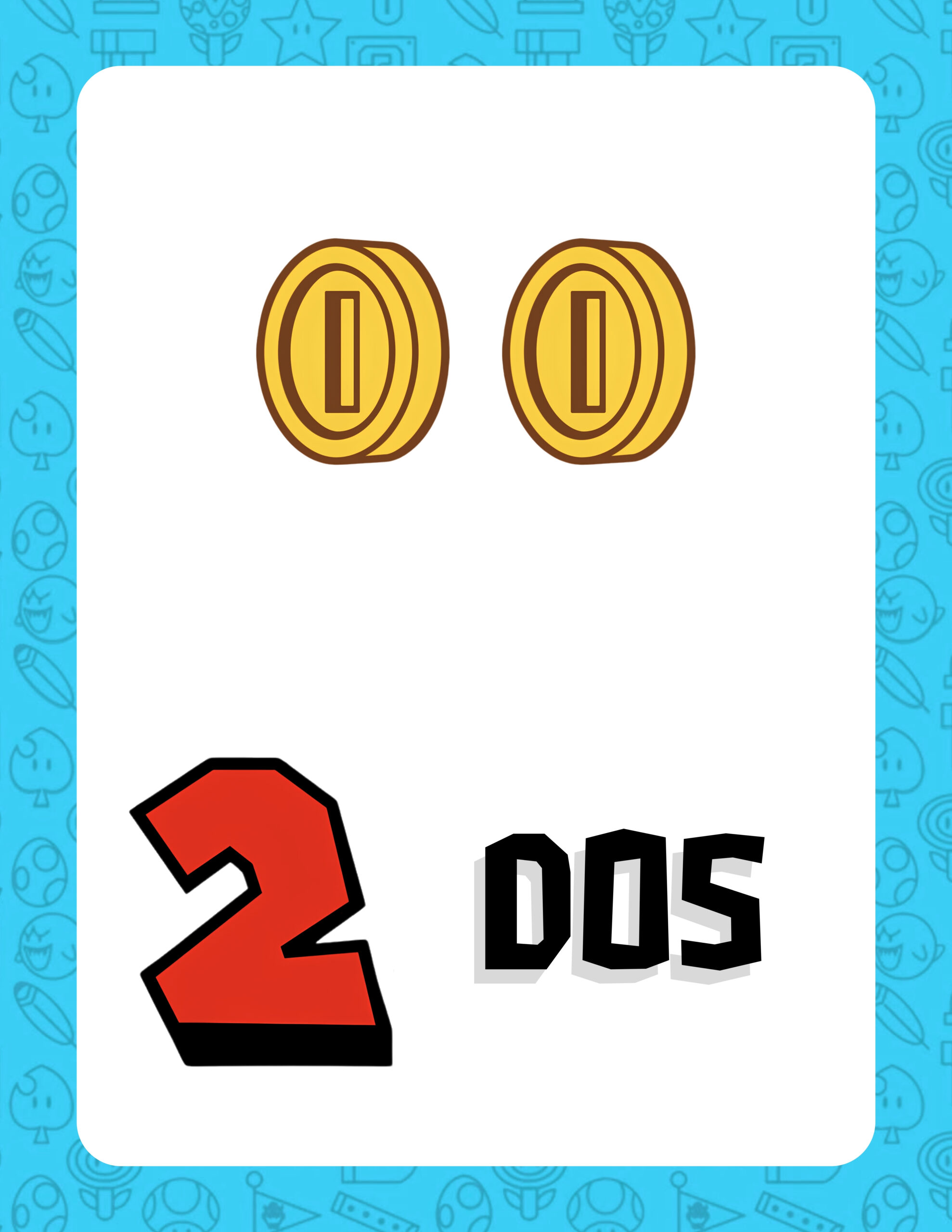 Números con temática de "Mario Bross" 3 Números con temática de "Mario Bross" - Imagen 3