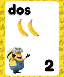 Números con temática de "Minions" 6 3 191