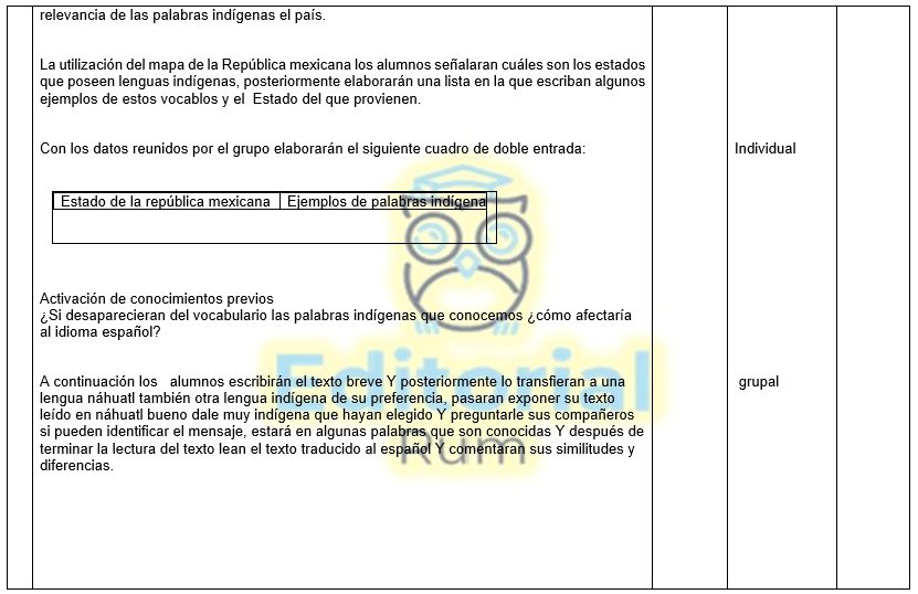 español 3er trimestre