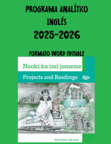 Programa Analítico inglés Segundo Primaria