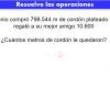 Actividades con punto decimal