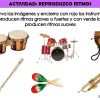 Actividades del ritmo