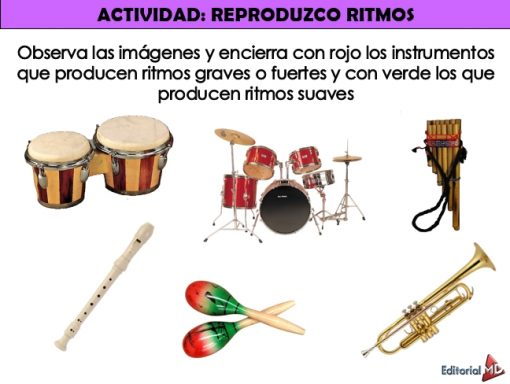 Actividades del ritmo