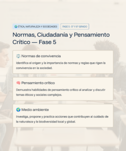 30 Normas Ciudadania y Pensamiento Critico Fase 5