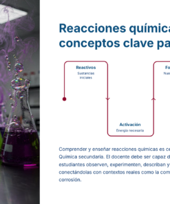 30 Reacciones quimicas conceptos clave para docentes