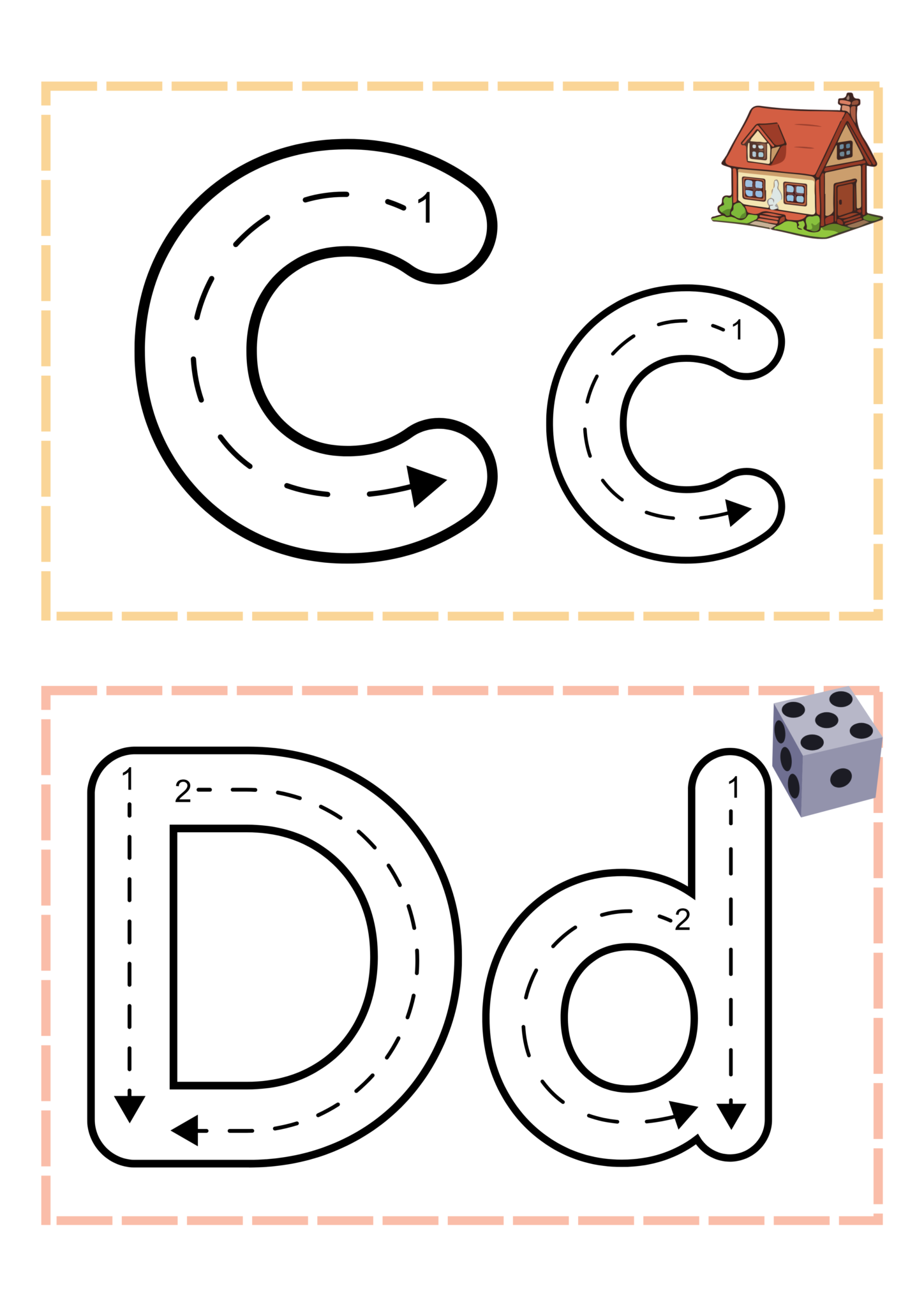 Aprende de forma divertida a escribir el abecedario 2 3 Aprende de forma divertida a escribir el abecedario 2 - Image 3