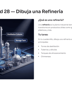 31 Actividad 28 Dibuja una Refineria