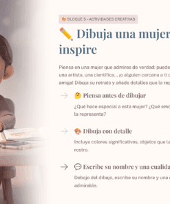 33 Dibuja una mujer que te inspire