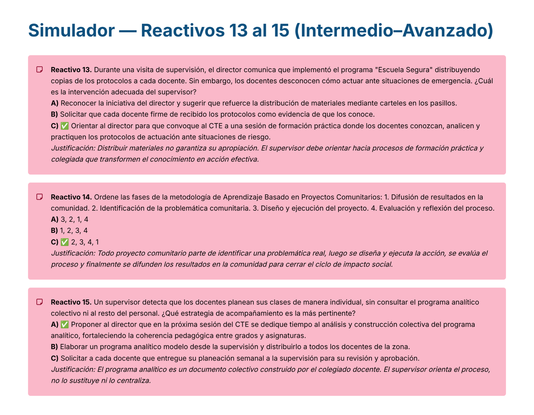 Guía de Estudio PROMOCIÓN HORIZONTAL SUPERVISIÓN – USICAMM 2026 – 2027 + (Simulador 90 Reactivos) 18 Guía de Estudio PROMOCIÓN HORIZONTAL SUPERVISIÓN – USICAMM 2026 – 2027 + (Simulador 90 Reactivos) - Image 18