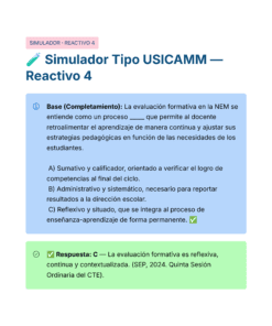 Guía de Estudio HORAS ADICIONALES GEOGRAFÍA Educación Secundaria- USICAMM 2026 - 2027 + (Simulador 90 Reactivos) 33 Un documento digital muestra