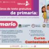 Curso Contestado Nuevos Libros de texto gratuitos de primaria 2023-2024