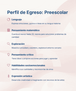 39 Perfil de Egreso Preescolar
