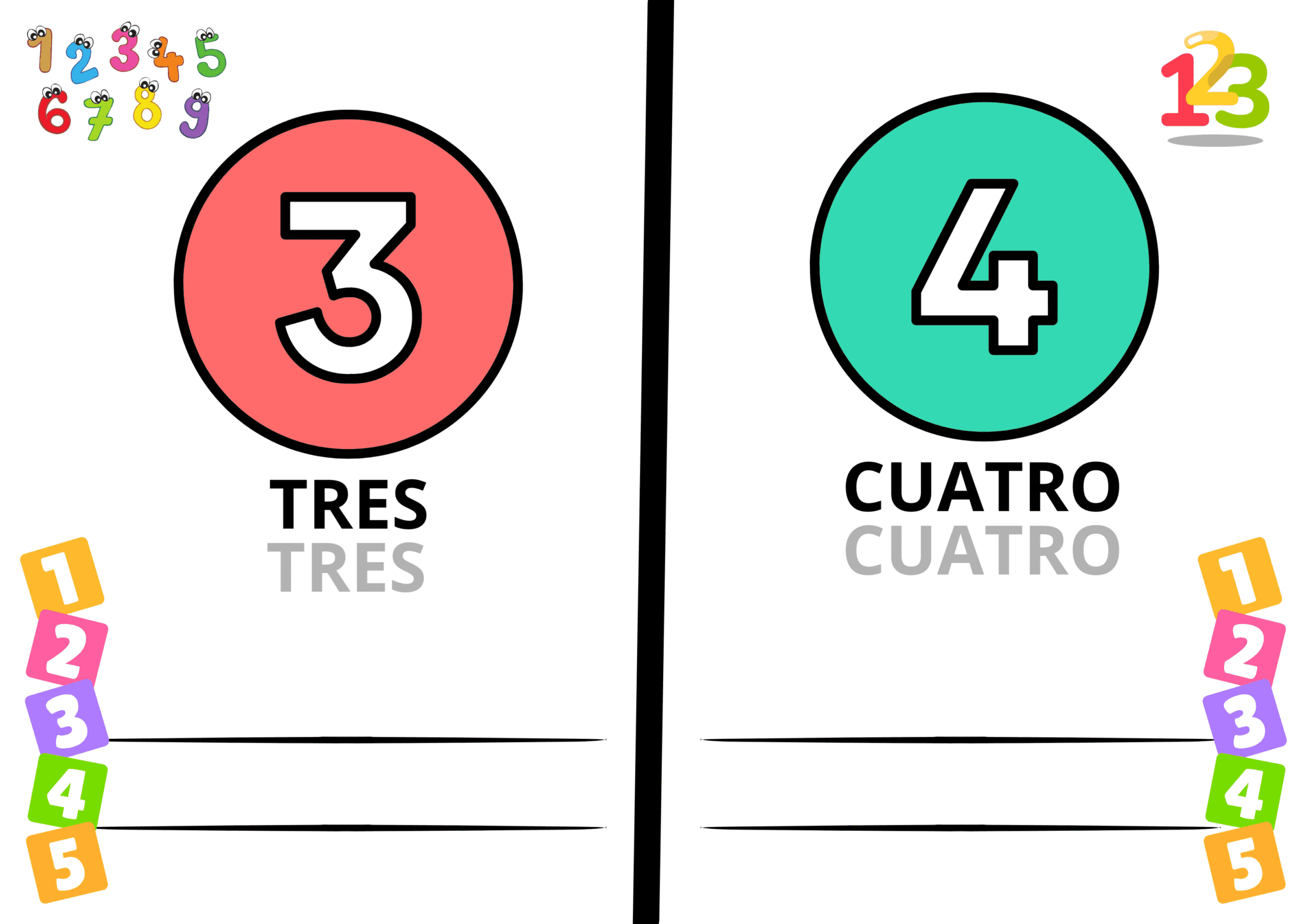 Números del 1 al 100 3 Números del 1 al 100 - Image 3