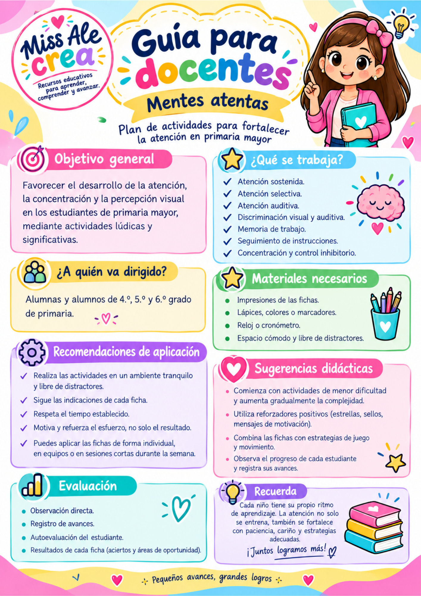 Mentes Atentas fortalecer atención. 2 Mentes Atentas fortalecer atención. - Imagen 2