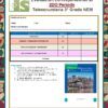 Exámenes 3° Grado de Telesecundaria NEM (2026 - 2027) 2do Trimestre 9 Hoja de evaluación académica para