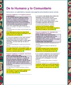 Una hoja de trabajo en español titulada 