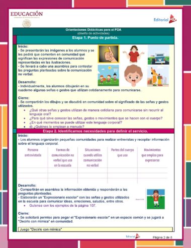 3° Primaria De lo Humano y lo Comunitario Marzo Pagina 2