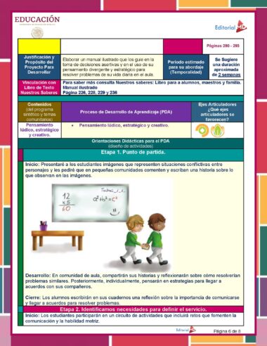 3° Primaria De lo Humano y lo Comunitario Marzo Pagina 6