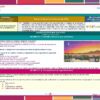 Planeación de Enero de Tercer Grado de Primaria 2026 - 2027 NEM 11 Documento educativo con un cuadro colorido que detalla los objetivos de aprendizaje, actividades y competencias relacionadas para Tercer Grado de Primaria. A la derecha hay una ilustración de un paisaje desértico con montañas, cielo estrellado y cactus. El texto y los títulos están en español. Planeación de Enero de Tercer Grado de Primaria 2023 – 2024 NEM.