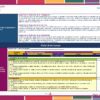 Planeación de Enero de Tercer Grado de Primaria 2026 - 2027 NEM 13 Un formulario de evaluación educativa en español para la Planeación de Enero de Tercer Grado de Primaria 2023 – 2024 NEM que describe sugerencias para actividades de evaluación, criterios de evaluación y material de apoyo. Incluye espacios para el nombre del estudiante/equipo, título del proyecto, calificación, indicadores, campo e idiomas con bordes coloridos.