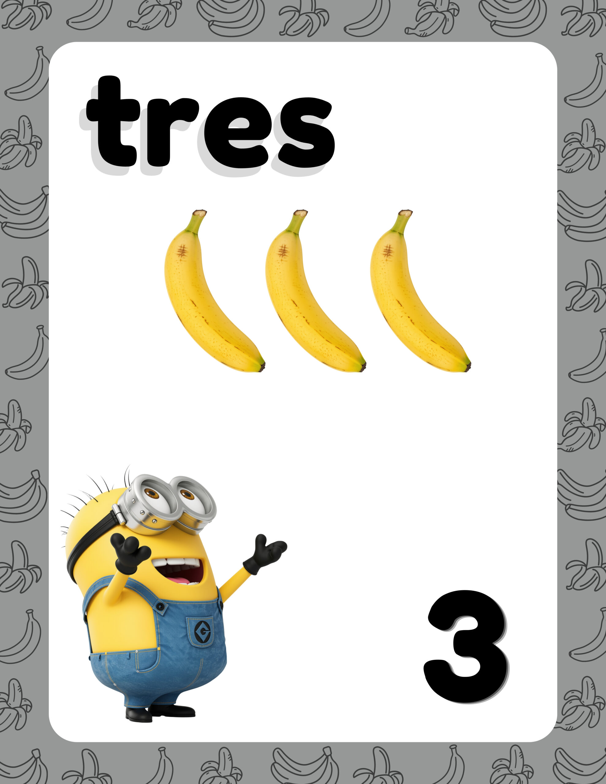 Números con temática de "Minions" 4 Números con temática de "Minions" - Imagen 4