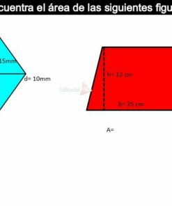 Ejercicios área de las figuras
