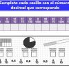 Ejercicios de sumas con punto decimal