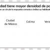 Ejercicios de densidad de población