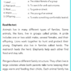 50 Lecturas en Inglés para 5to Grado de Primaria (Reading Comprehension) 8 La imagen es una hoja de trabajo educativa titulada
