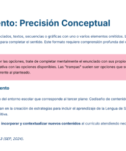 40 Completamiento Precision Conceptual