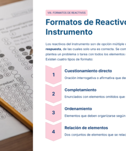 Guía de Estudio PROMOCIÓN HORIZONTAL INGLÉS – USICAMM 2026 – 2027 + (Simulador 90 Reactivos) 31 40 Formatos de Reactivos del Instrumento