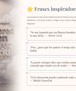 40 Frases inspiradoras de mujeres
