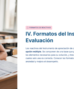 41 IV Formatos del Instrumento de Evaluacion