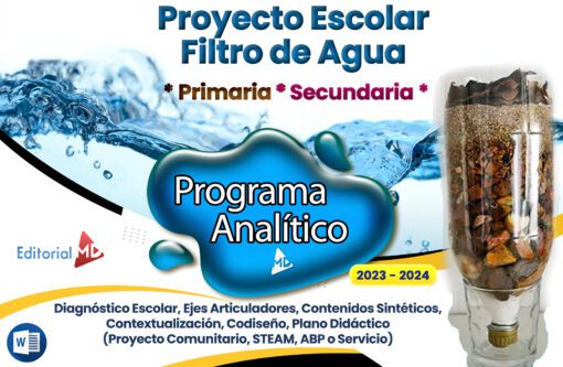 Proyecto Escolar Filtro Purificador de Agua