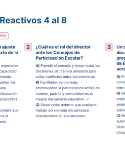 Captura de pantalla de un cuestionario titulado 
