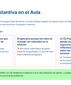 44 Igualdad Sustantiva en el Aula